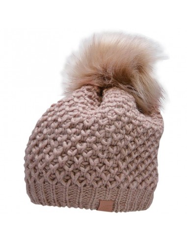 4F Pom Pom Beanie Î“Ï…Î½Î±Î¹ÎºÎµÎ¯Î¿Ï‚ Î£ÎºÎ¿ÏÏ†Î¿Ï‚ Î Î»ÎµÎºÏ„ÏŒÏ‚ ÏƒÎµ Î¡Î¿Î¶ Ï‡ÏÏŽÎ¼Î± H4Z22-CAD014-56S